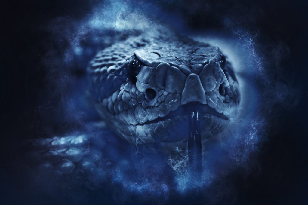 Azure Serpents: Blue Snakes and their Biblical Dream Connotations